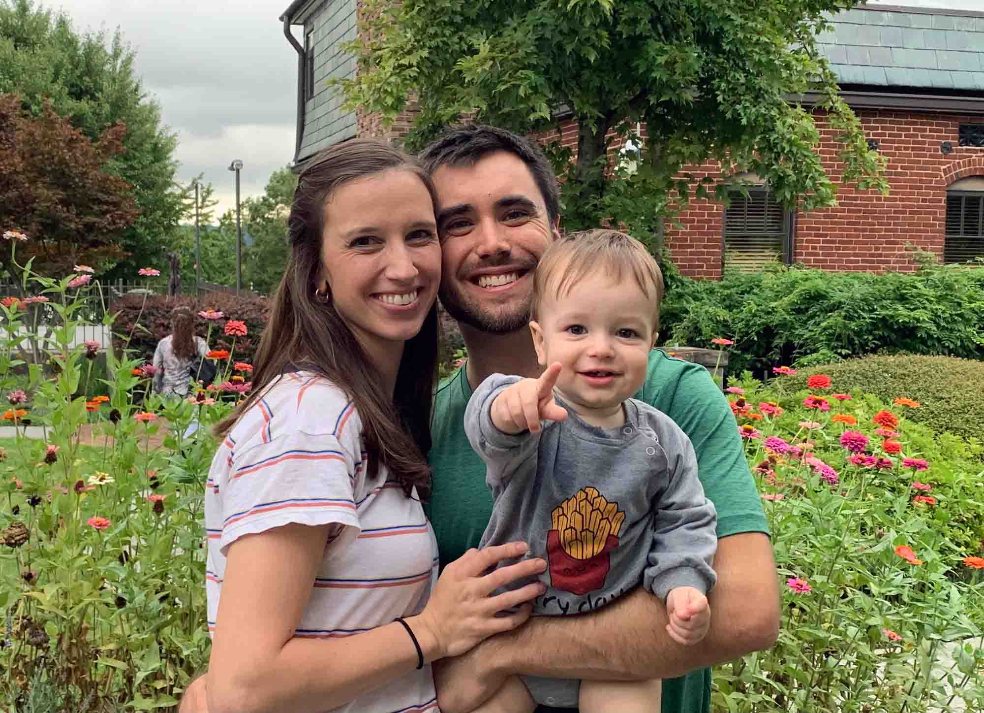 paula-romanoski-marquette-nfp-with-family picture of Paula Romanoski, RN - a Marquette Method NFP Instructor from Nashville TN with her husband and son