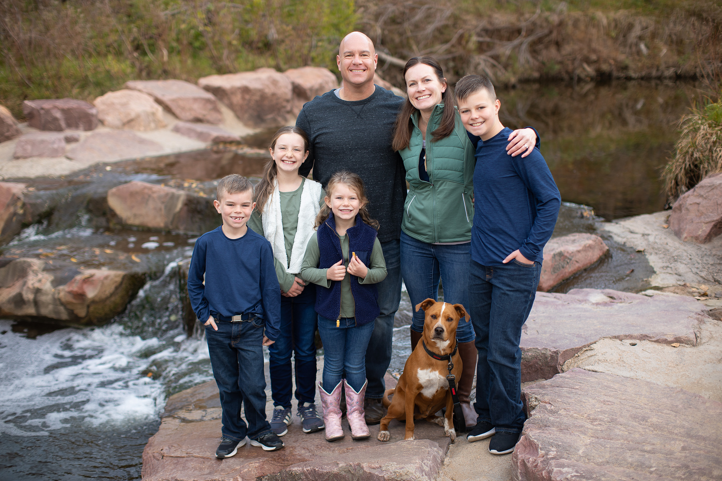 Katie Creviston, RN, a Marquette Method Instructor, with her family in Colorado