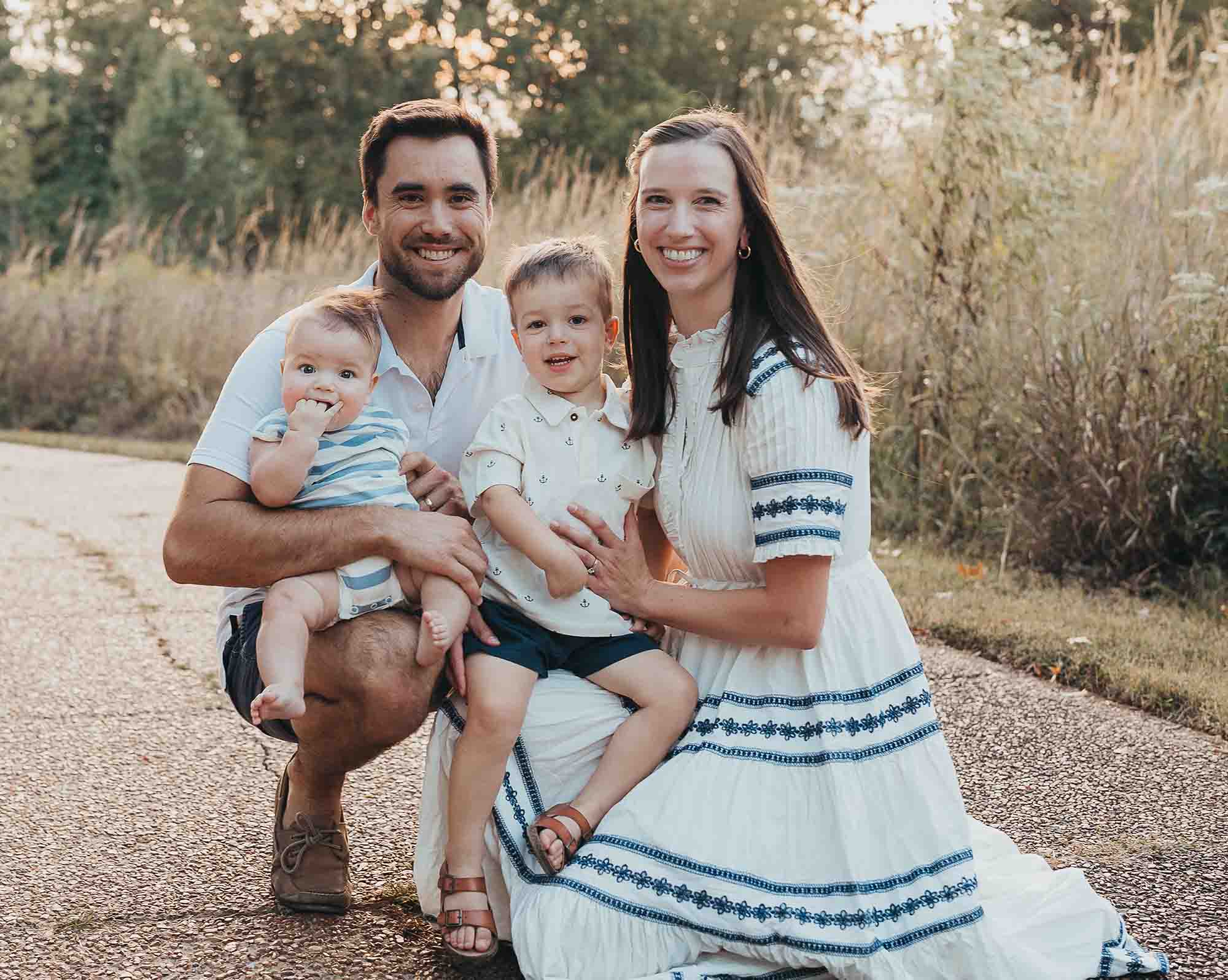 paula Romanoski, Marquette Method Instructor in Tennessee, with her family